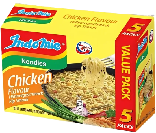 Indomie 5pk núðlur kjúklinga