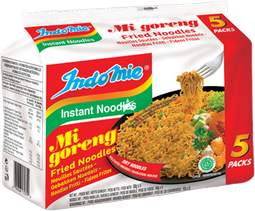 Indomie 5pk núðlur mi goreng