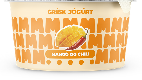 Mmm.. grísk jógúrt mangó & chili 180gr