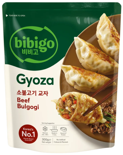 Bibigo gyoza dumpling beef bulgogi