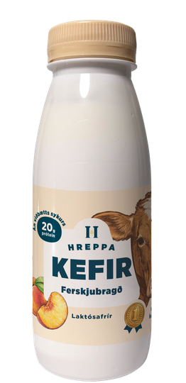 Hreppamjólk kefír með ferskjubragði
