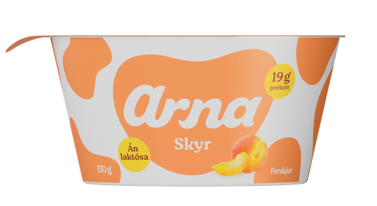 Arna skyr ferskju