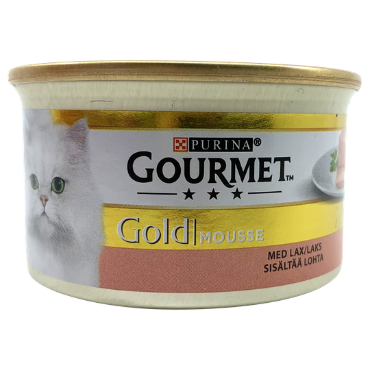 GM Gold kattafóður með laxi