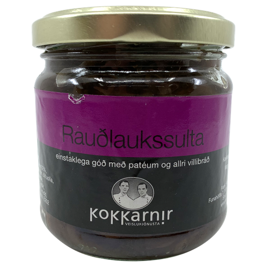 Kokkarnir rauðlaukssulta