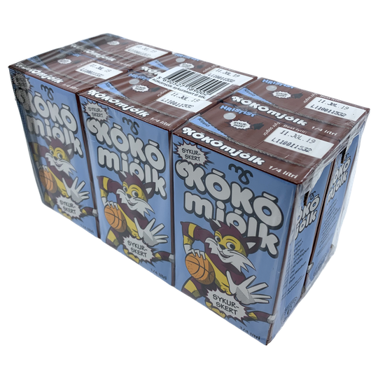MS kókómjólk sykurskert 6pk