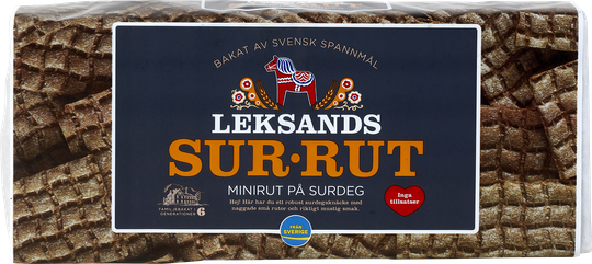 Leksand súrdeigs hrökkbrauð