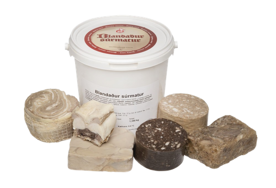 SS súrmatur í fötu