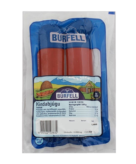 Búrfells Kindabjúgu Soðin