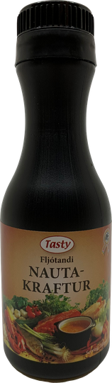 Tasty fljótandi nautakraftur