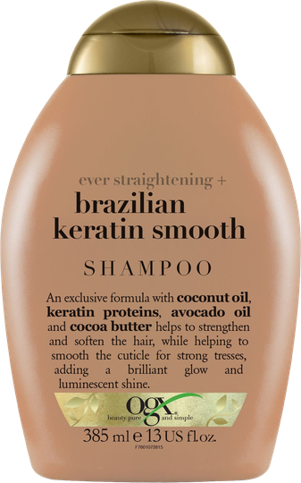 OGX sjampó brazilian keratin smooth