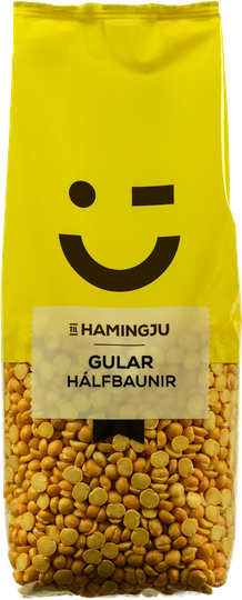 Til hamingju gular hálfbaunir