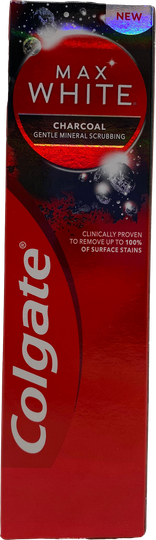 Colgate max white charcoal