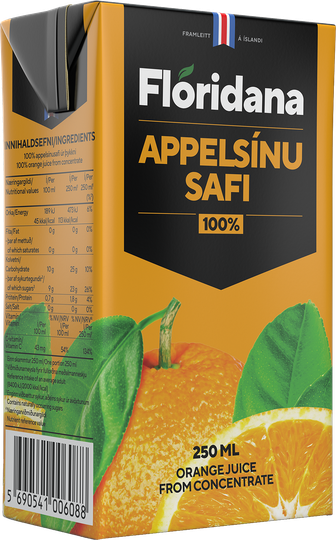 Floridana appelsínusafi 1/4l