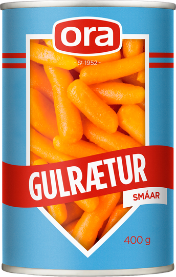 Ora smáar gulrætur