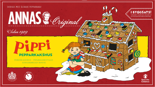 Annas piparkökuhús Línu