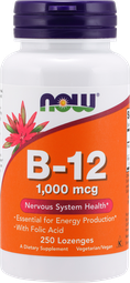 Now B-12 1000mcg tuggutöflur