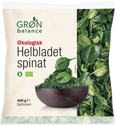 Grön Balance spínat heilt