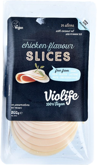 Violife kjúklingabragð sneiðar