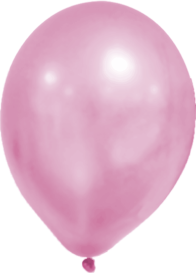 Procos blöðrur pastel bleikar 8stk