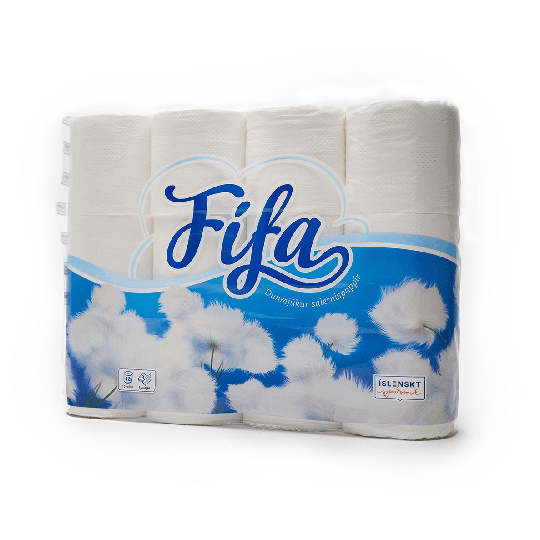 Fífa salernispappír 12stk