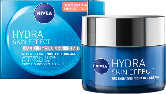 Nivea næturkrem hydra skin effect