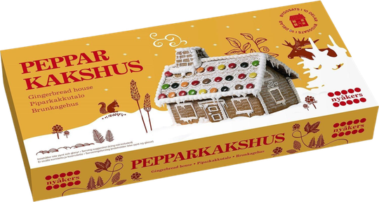 Nyakers piparkökuhús sett