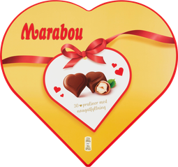 Marabou hjörtu