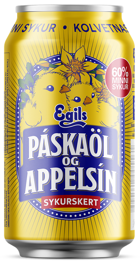 Egils dós páskaöl sykurskert