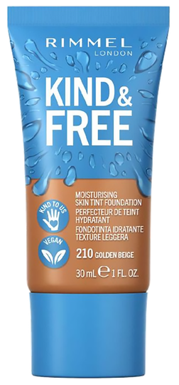 Rimmel kind&free skin tint 210
