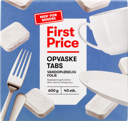 First Price uppþvottatöflur 2in1