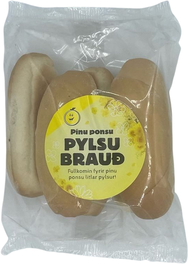 Krónu pínu ponsu Pylsubrauð