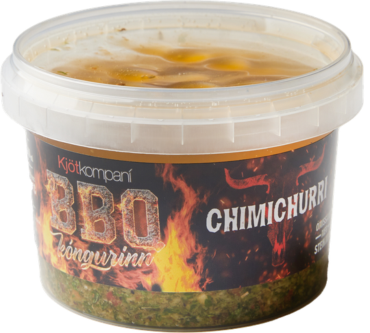 BBQ kongurinn chimichurri