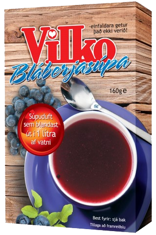 Vilko bláberjasúpa