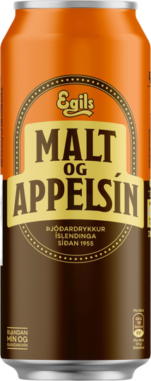 Egils malt og appelsín dós