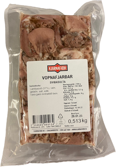 Vopnafjarðar sviðasulta ný stór biti