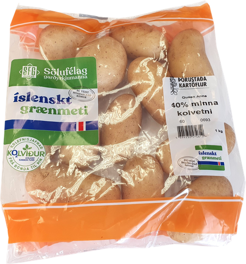 Kartöflur  Q Anna 40% lægra kolvetni