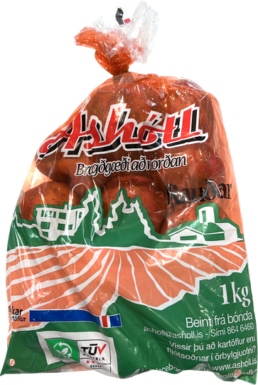 Áshóll kartöflur rauðar 1kg