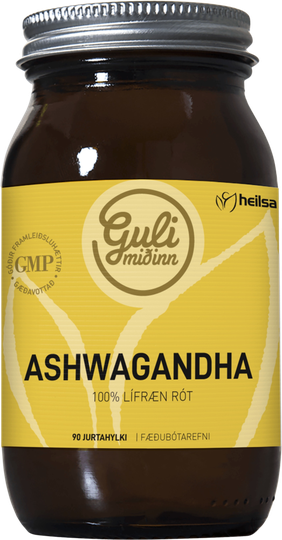 Guli miðinn ashwagandha