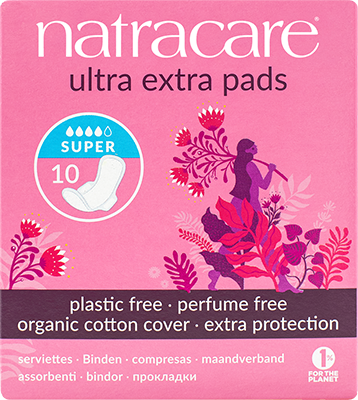 Natracare ultra extra pads super