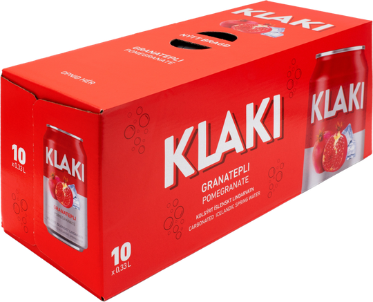 Klaki 10pk granatepla