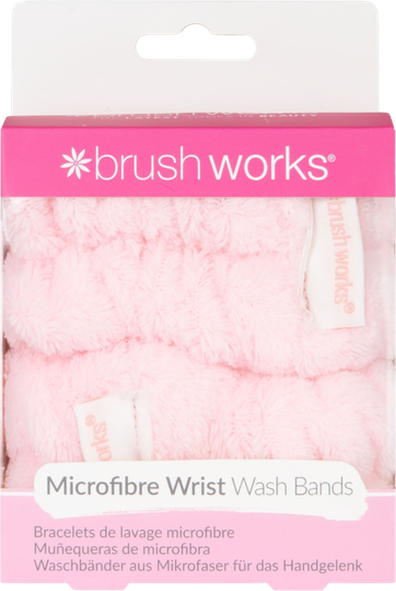 Brushworks microfibre wristbands