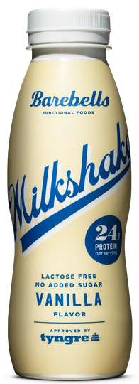 Barebells milkshake vanillu