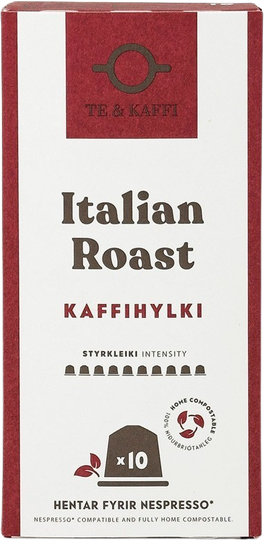 Te og kaffi hylki italian roast