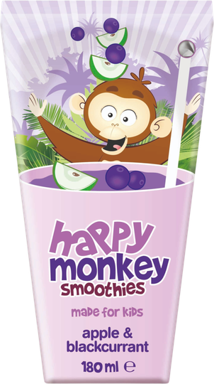 Happy Monkey epla & brómberja smoothie