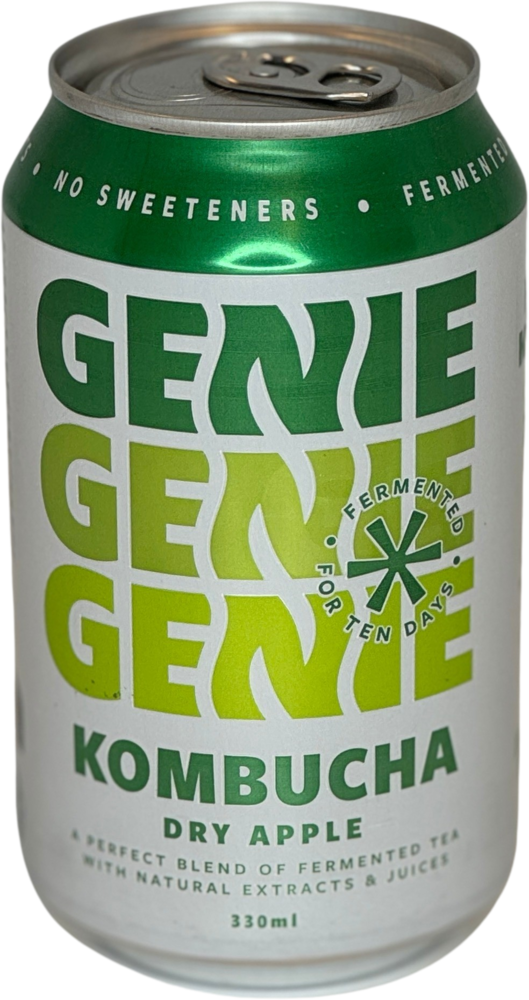 Genie Kombucha Dry Apple Krónan