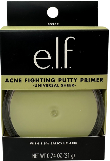 e.l.f. putty primer acne fighting universal Sheer