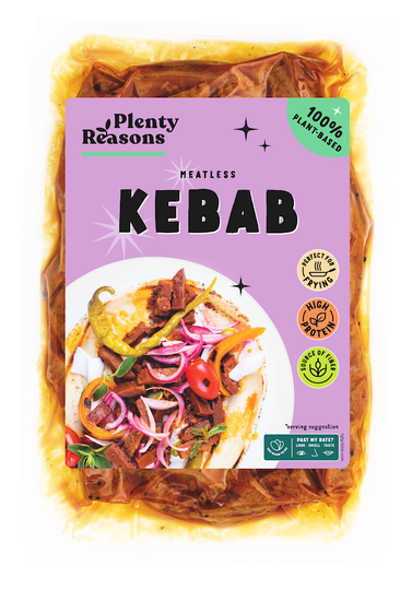 Plenty Reasons vegan kebab