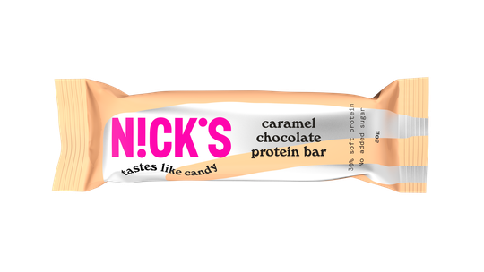 Nicks próteinstykki caramel choco