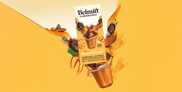 Dásamlegt karamellu frappuccino