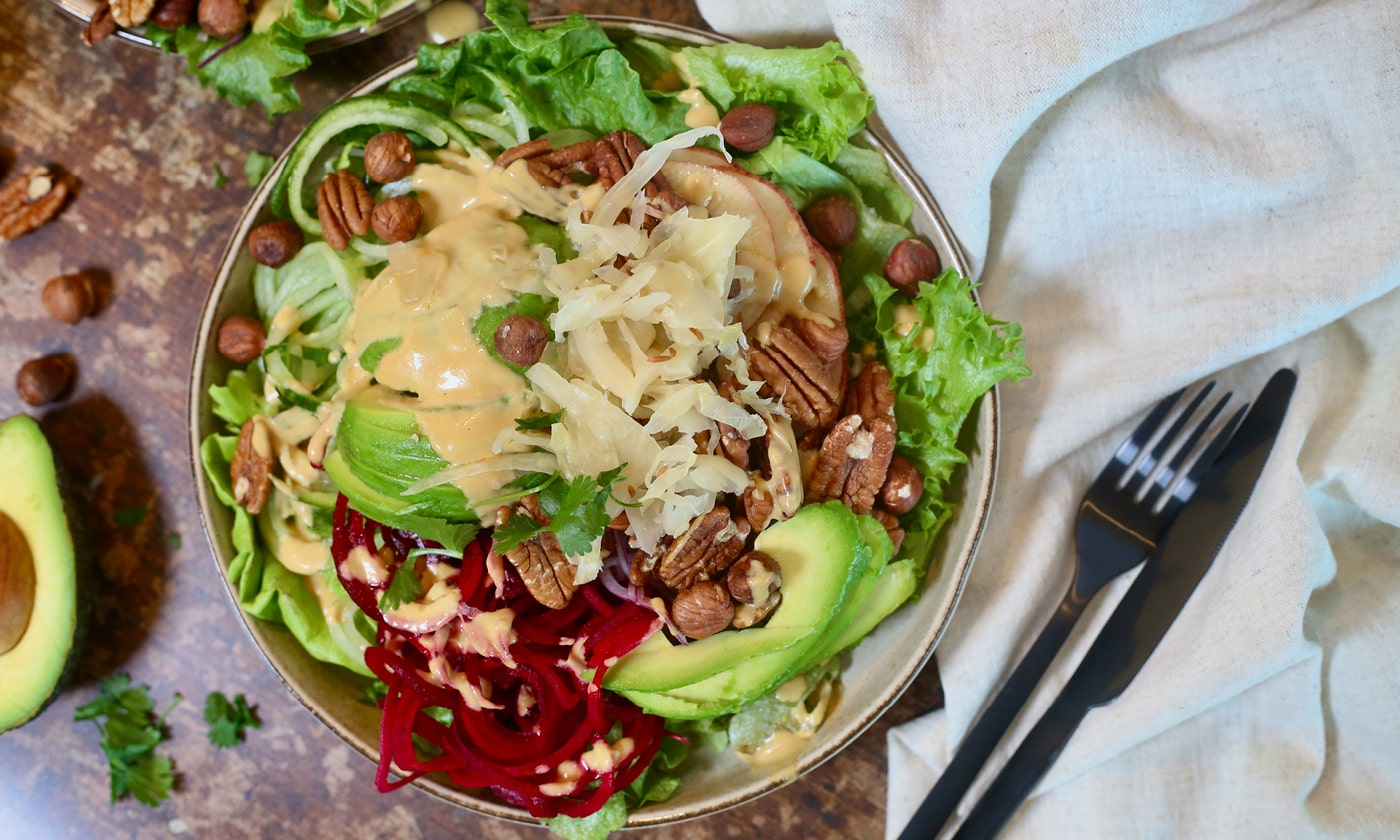 Grænt salat Hildar Ómars